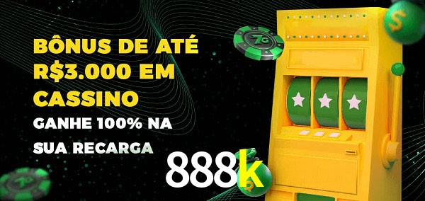 888k melhor bônus de depósito