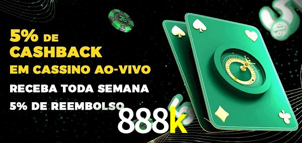 Promoções do cassino ao Vivo 888k