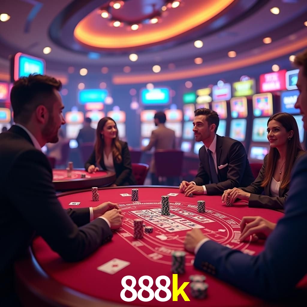 A Experiência Imersiva dos Cassinos Ao Vivo no 888k